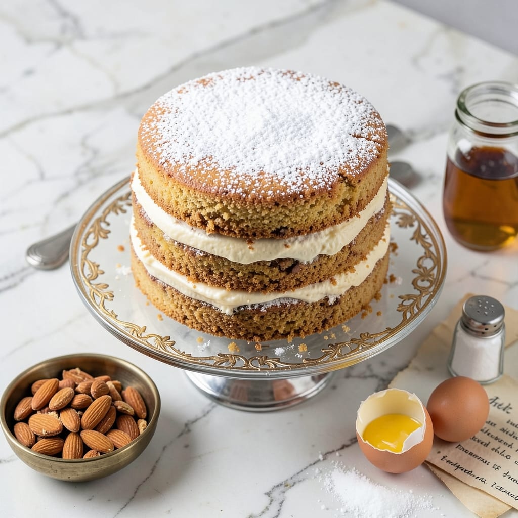 Almond Flour Butter Cake Recipe: Golden Crust and Nutty Swirls in One Bowl