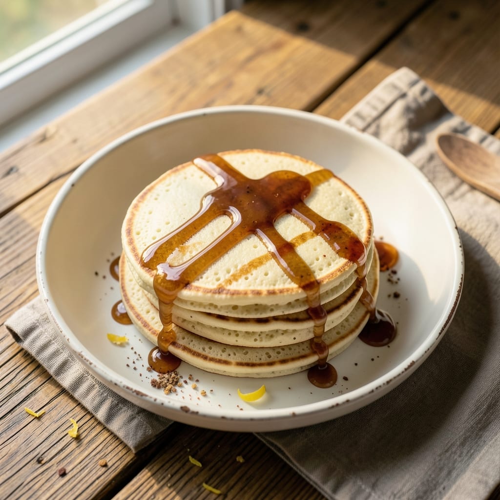 3-Ingredient Vegan Pancakes Recipe: Fluffy Clouds in 10 Minutes