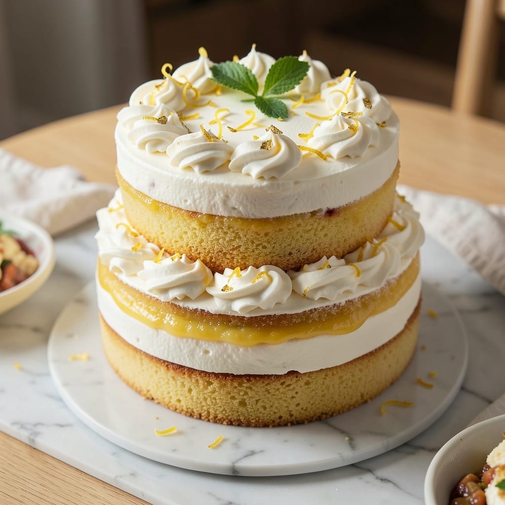 10-Inch Lemon Wedding Cake Recipe: Bright Citrus Layers With Edible Fondant Bridges