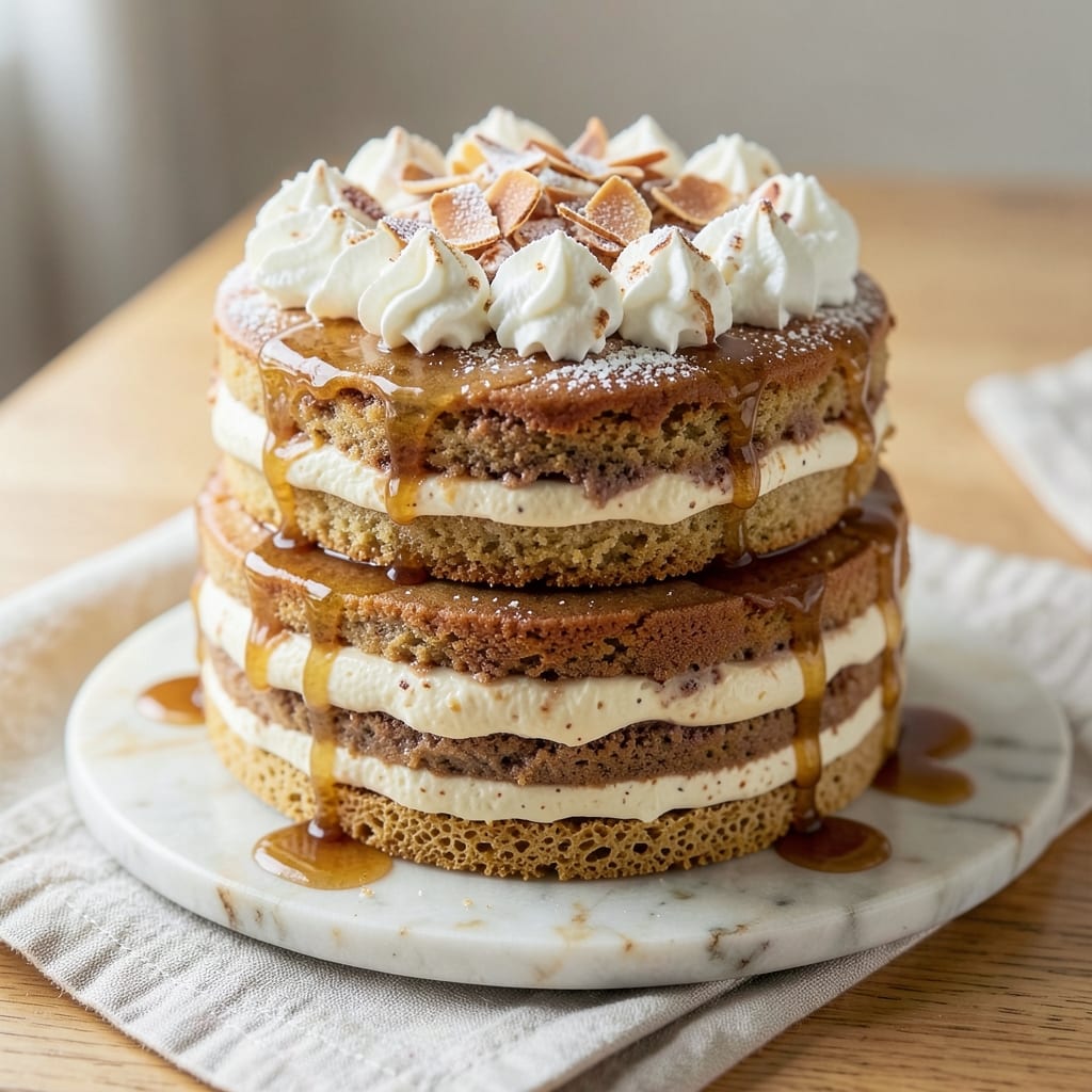 Amaretto Cream Cake Recipe: Boozy Vanilla Swirls and Ultra-Moist Layers