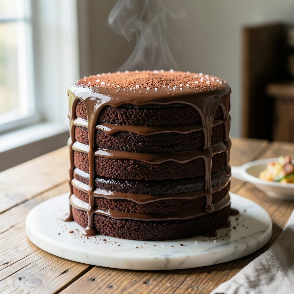 20 Layer Chocolate Cake Recipe: Fondant-Bridged Tower That Stays Standing