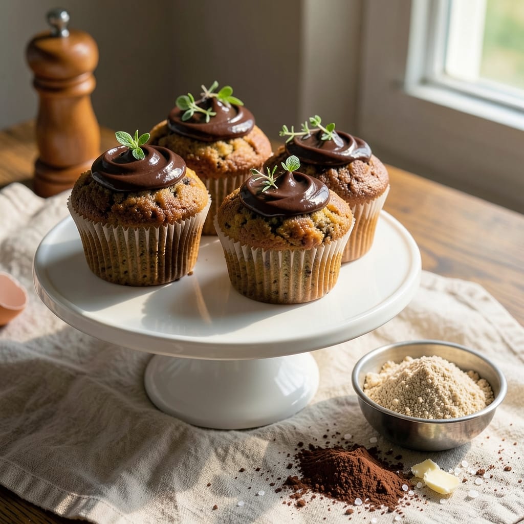 Almond Flour Chocolate Cupcakes Recipe: Fluffy Crumb and Fudgy Cocoa Core