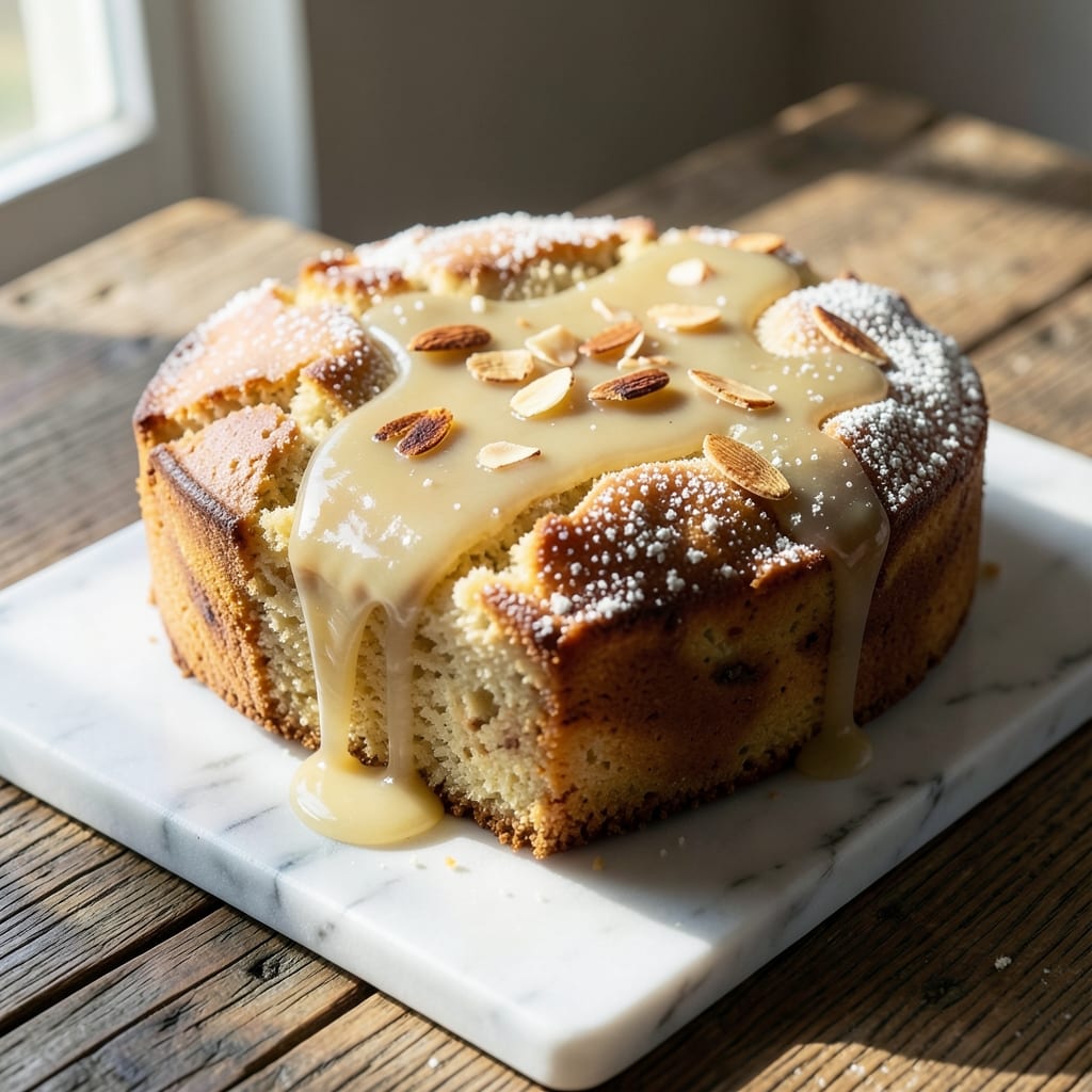 Almond Sour Cream Pound Cake Recipe: Nutty Vanilla Swirls With Buttery Crisp Edges