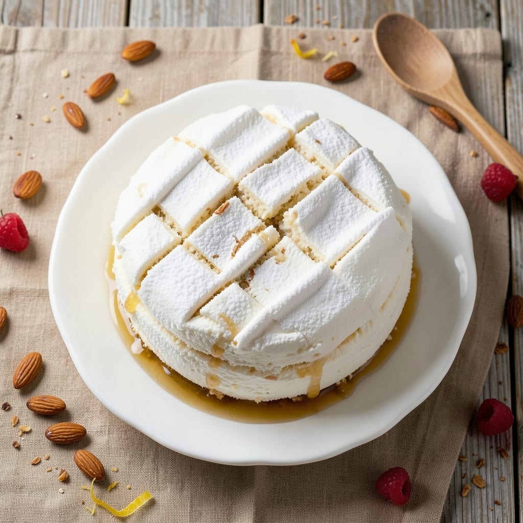 Almond Angel Food Cake Recipe: Light-as-Air Vanilla Swirls With Crispy Top