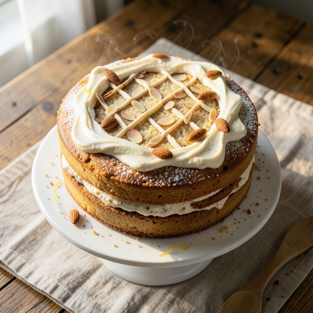 Martha Stewart's Almond Cake Recipe: Vanilla-Almond Swirl Magic in Layers
