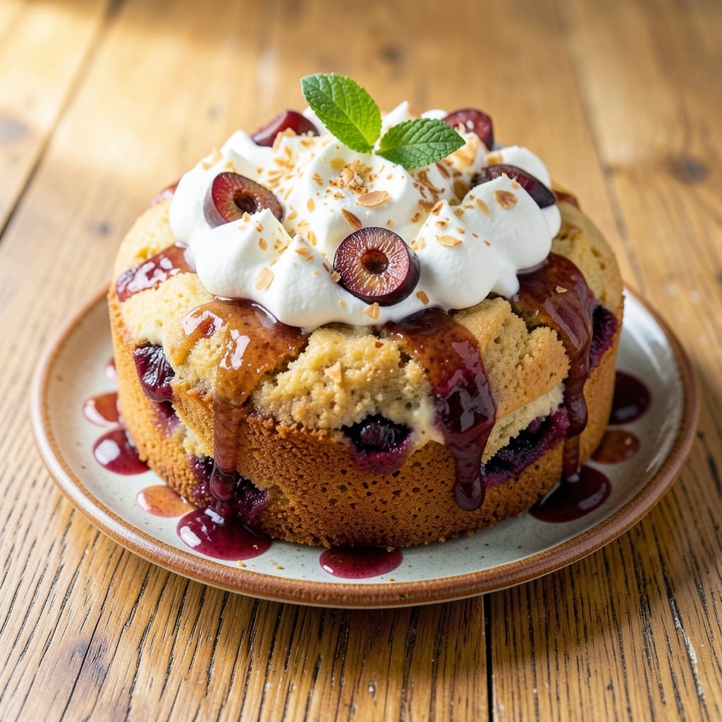 Almond Flour Plum Cake Recipe: Velvety Texture With Plum Bursts